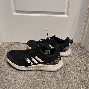 Adidas Black and White Sneakers